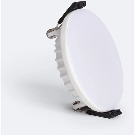 Dalle LED Ronde Slim Surface 7W LIFUD Coupe Ø85mm No Flicker No Flicker 3000K Blanc chaud (1/2)