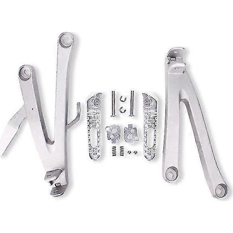 Motorrad-Fußrasten-Set aus Aluminium für Honda CBR600 2007 2008 2014 CBR600RR F5 0714--