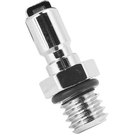 Adaptateur de valve BCD pour gonfleur, raccord en laiton chromé pour plongée, pièce de rechange (1/5)