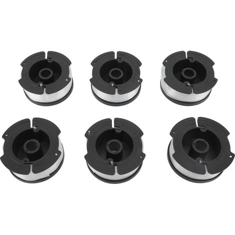 Bobine de fil de rechange pour coupe-bordures AF 100 : 6 bobines, 1 couvercle, 1 ressort