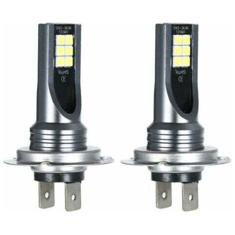 Phare de voiture lumière blanche H7 2pcs