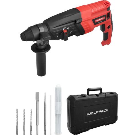 Marteau perforateur Wolfpack 900 Watts incolore SDS Plus (1/2)