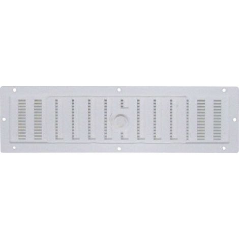 Grille en saillie plastique : intérieure 250 x 70 mm