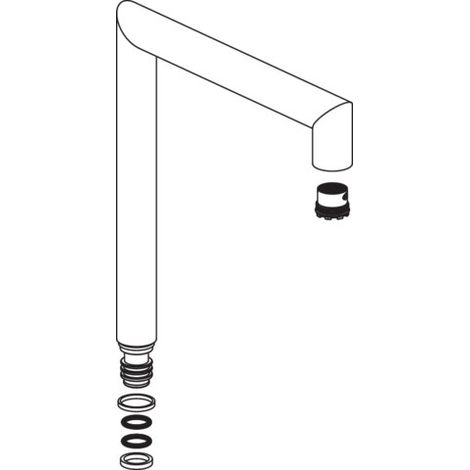 HEWI 65689 Mitigeur monocommande,
