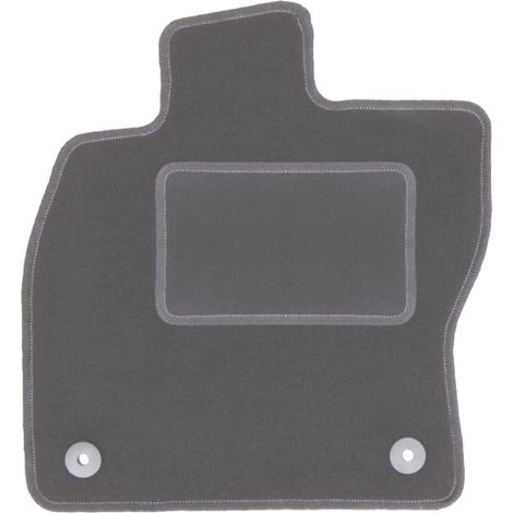 Tapis de sol conducteur en velours pour : Audi A3 8V 5 portes, cabriolet (2012-) graphite