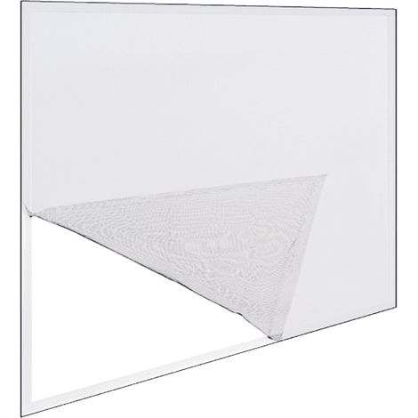 ZANZARIERA A STRAPPO  PER FINESTRA cm. 130x150 col. Bianco