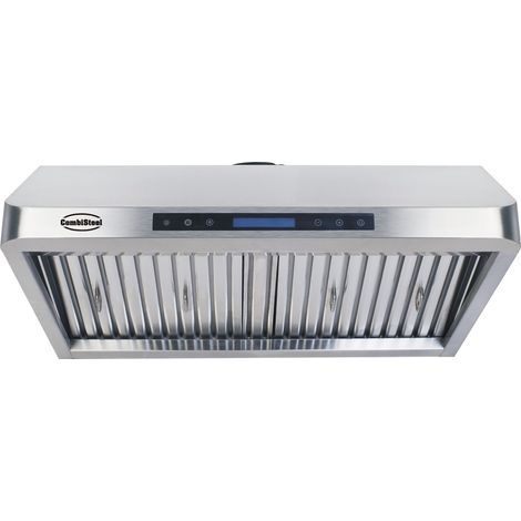 Hotte Aspirante avec Moteur 1530 m3/h - 1200 mm - Combisteel (1/4)