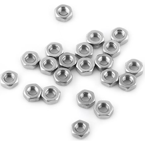 Ensemble de 200 poteaux d'isolation hexagonaux M3 traversants simples/doubles en laiton (1/2)