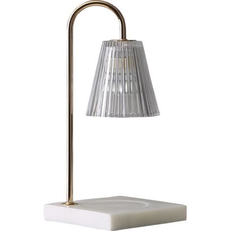 Transparente Glas-Kerzenwärmer-Lampe mit Timer und 2 Glühbirnen, Kerzenwärmer mit Holzsockel, dimmbare Kerzenlampe zur Schlafzimmerdekoration, Kerzen (1/3)