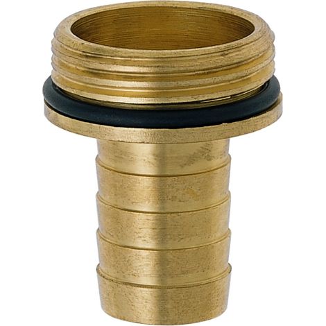GEKA® plus Schlauchverschraubung Außengewinde 1 1/2 Zoll 38 mm NBR O-Ring