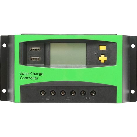 Regolatore di tensione per pannello solare 30A 12V/24V con 2 porte USB – Breckner Germany Breckner Germany (1/5)