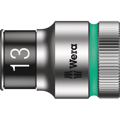 Wera Steckschlüsseleinsatz 8790 HMC HF 1/2" 6-kant SW 13 mm Länge 37 mm - 5003733001