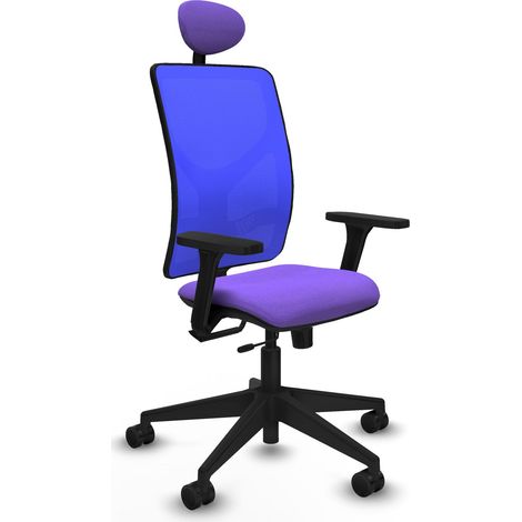 Sedia da ufficio piqueras y crespo Motilla blu 120 kg (1/2)