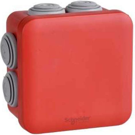 Scatola di derivazione Schneider mureva box IP55 clip 80x80x45 mm
