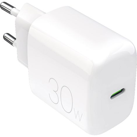30-W-USB-C-Wandladegerät – Weiß (1/3)