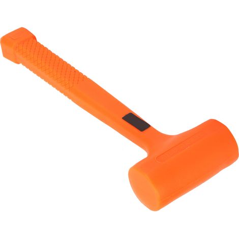 Marteau à coup mort à face souple en caoutchouc PVC outil d'installation professionnel 1LB (1/5)