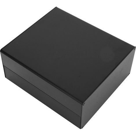 Boîtier en aluminium pour circuit imprimé, boîte de jonction, accessoire pour carte de circuit imprimé, noir sable pour GPRS (1/5)