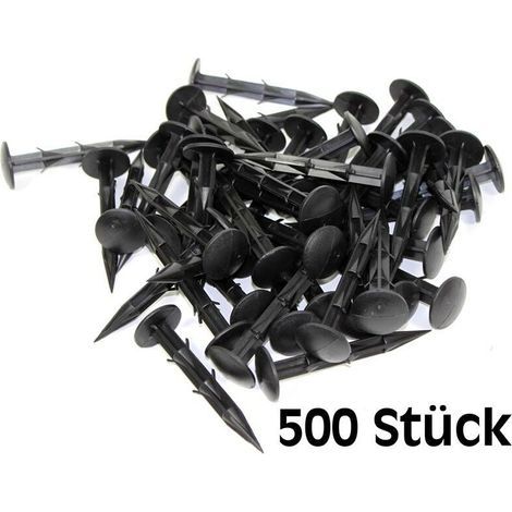 Ancoraggi a terra 500 pezzi Chiodi a terra Tessuto non tessuto per terreno Tessuto non tessuto per giardinaggio (1/4)