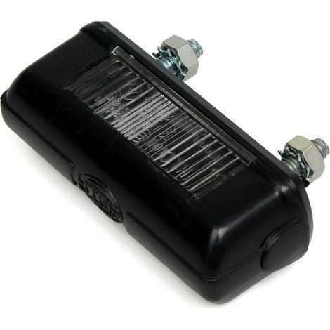 Fanale targa euro 80x28mm (1/2)