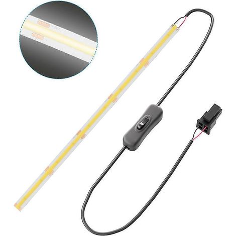 Accessoires pour imprimante 3D : Kit de barre lumineuse COB 24 V pour Bambu Lab A1 : Barre lumineuse COB avec interrupteur (1/5)
