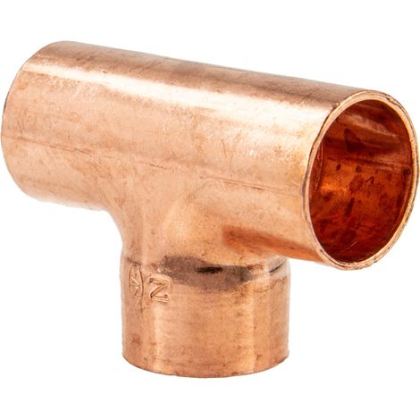 Kupfer-Lötfitting T-Stück gleiche Abgänge - Typ 5130, DVGW - 28 x28 x28 mm