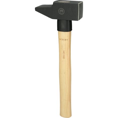 KS Tools Schlosserhammer, Hickory-Stiel, französische Form, 1000g