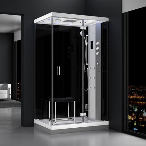 Cabine hammam 120 x 90 URBAN DROITE N2 (1/5)