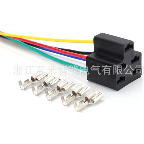 5-pin DJ70528A-6.3-21 is suitable for automotive connectors, high-power wiring harness connectors, plugs, and plugs. (1/4)