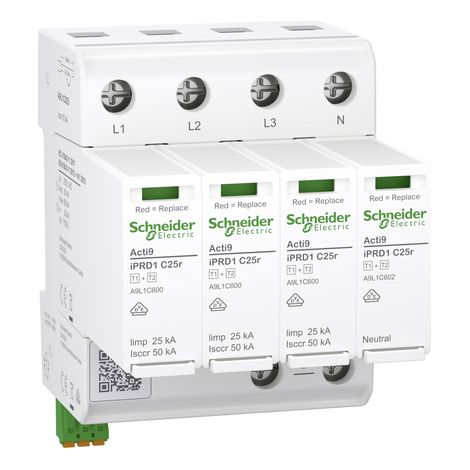 Überspannungsschutz Schneider Electric a9l1c625 Blitzschutz