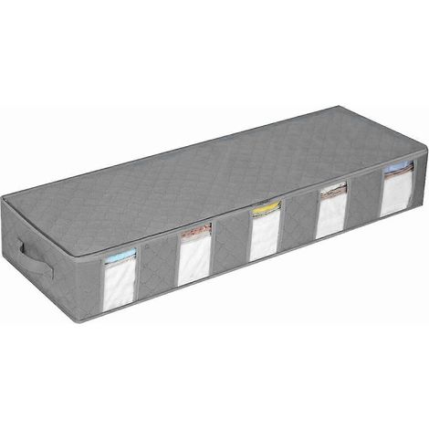 Aufbewahrungstasche für unter das Bett, Kleiderbox, Organizer für unter das Bett, Kleiderbehälter-1Pcs-Gray