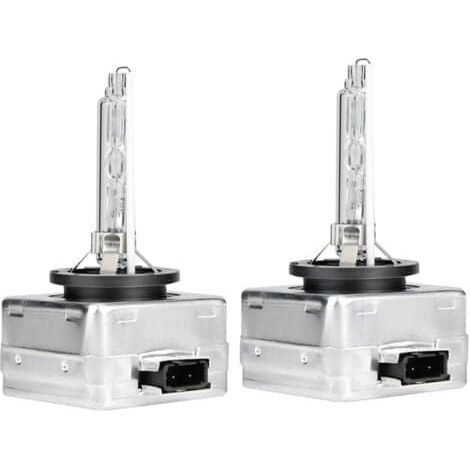 Ampoule automobile, lot de 2 unités, réf. D1S, 35W, 6000K, couleur blanche, pour l'éclairage et le remplacement dans les véhicules.-AquaForge (1/2)