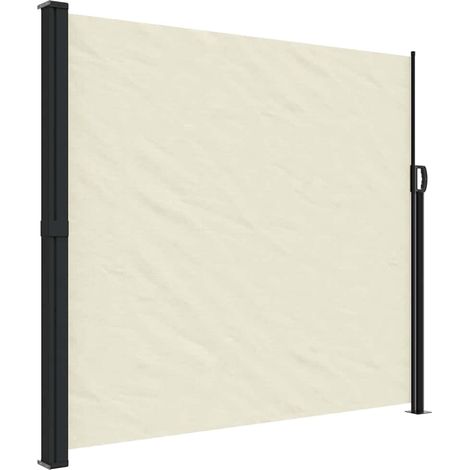 Auvent latéral Marquise - rétractable crème 180x500 cm fr3119 - Maison La Vie (1/5)