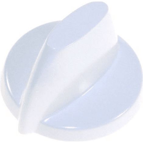 BOUTON MANETTE GAZ BLANC POUR TABLE DE CUISSON WHIRLPOOL - 481241279157 (1/2)