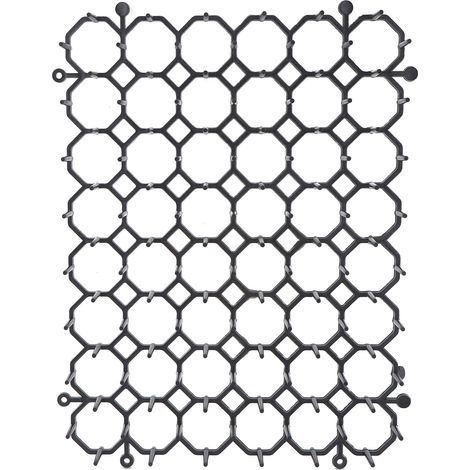 Lot de 12 tapis répulsifs pour chats et chiens, utilisables en intérieur et en extérieur. Tapis à picots en plastique pour éloigner les chats et les chiens et protéger les plantes. (1/5)
