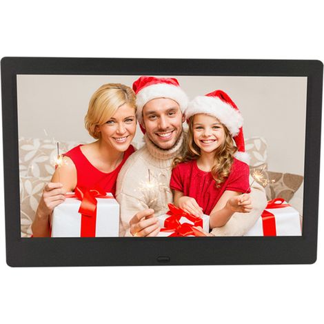 Cadre Photo Électronique - 7 Pouces - Écran IPS 1024x600 - Rotation Automatique - Lecteur SD/USB Jusqu'à 32 Go - Pour Maison et Bureau (1/5)