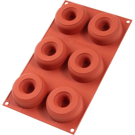 Moule en silicone 6 donuts - Alice Délice