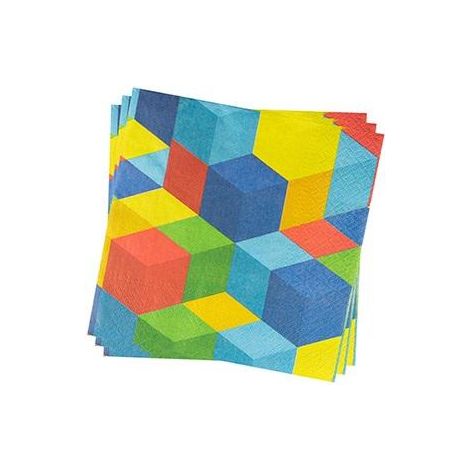 Servilletas de tela de 33x33 cm, 20 unidades
