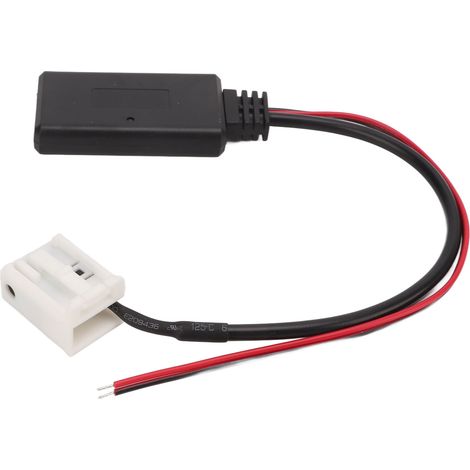 Adaptateur Bluetooth 5.0 Auto Radio 12Pin pour Mercedes Classe A W169, Câble Aux Musique avec Micro, Kit Mains Libres, Remplacement Autoradio (1/5)