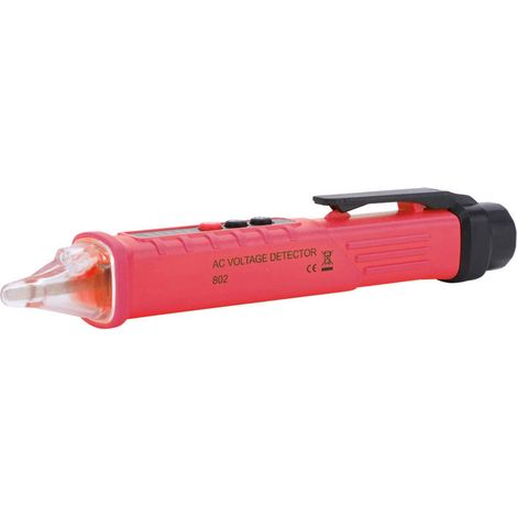 802 Hochpräziser Prüfstift für elektrische Spannungen 48-1000V/12-1000V (Rot) (1/5)