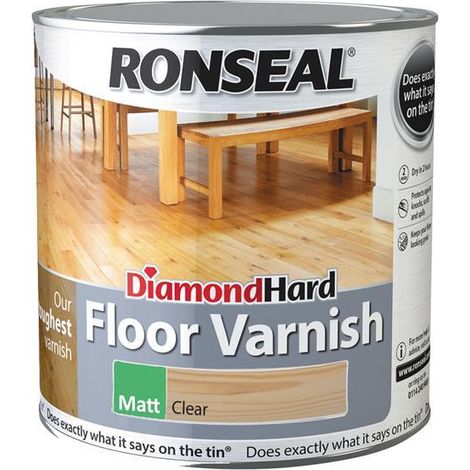 Diamond Hard Floor Varnish Matt 2.5 litre