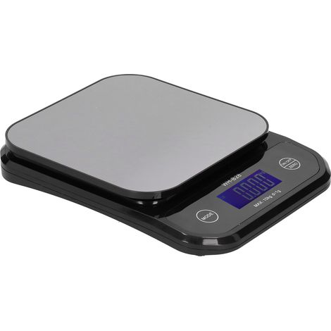 Balance électronique multifonction WHB28 10 kg/1 g, écran LCD, acier inoxydable (1/5)