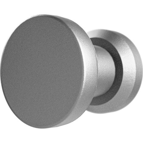 Griff Türgriff Griffknopf 2er-Set Türbeschlag Aluminium selbstklebend