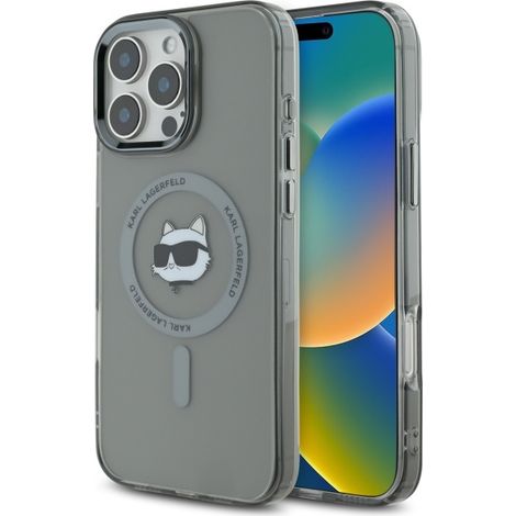 Karl Lagerfeld MagSafe Choupette Head Hülle für iPhone 16 Pro (1/5)
