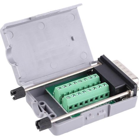 DB15 Lötfreier Steckverbinder, 15-poliges Breakout-Board, D-SUB-Stecker-Anschlussadaptermodul mit Gehäuse (1/4)