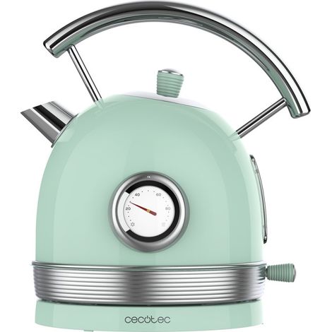 Cecotec Wasserkocher Thermosense 420 Vintage Light Green (1/5)
