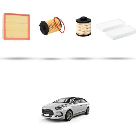 Kit tagliando 4 filtri compatibile con Citroen Ds5 1.6 BlueHDi 85kw dal 2013 (1/5)