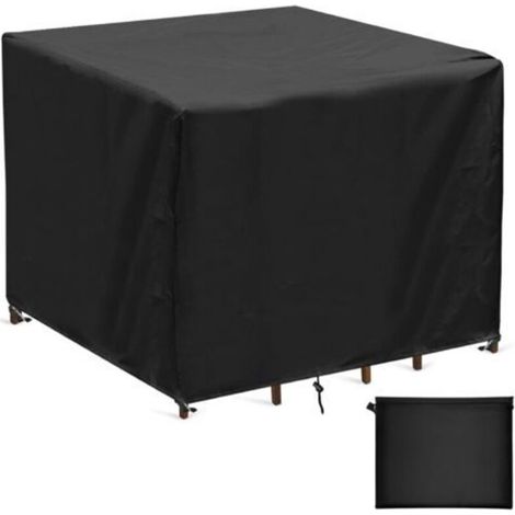 Housse salon de jardin imperméable 420D Oxford – Résistance au vent – Dimensions 90x90x90cm – Protection contre intempéries (1/4)