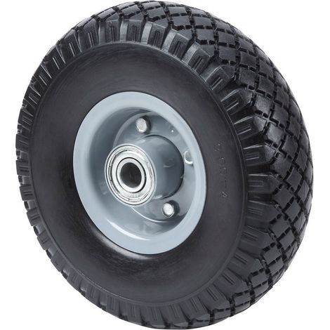 Rueda impinchable con nucleo metálico y rodamiento de bolas, carga máx. 100 kg, ø 26 cm (1/4)