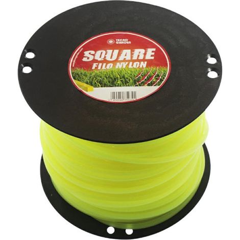 Rotolo FIlo Quadrato per Decespugliatore in Nylon Square 3,3mm 2kg