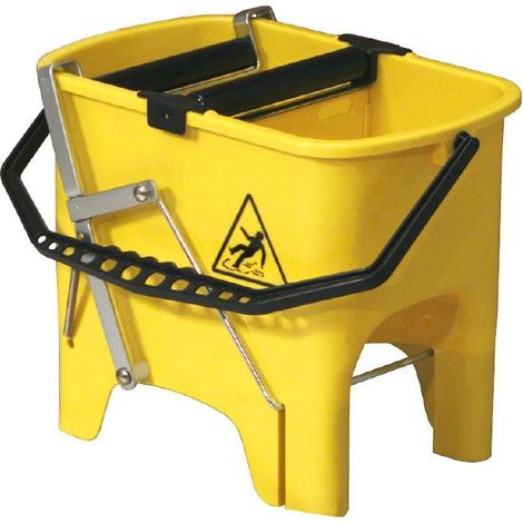 Seau lavage avec presse rouleau integree - Lot de 2 - Dme
